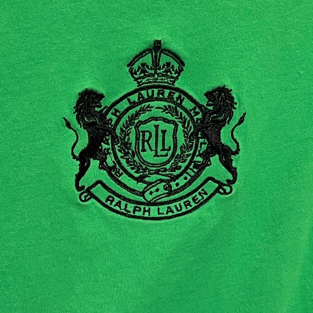 Sz PL Vintage Lauren Ralph Lauren Large Logo Crest Top. - Picture 2 of 5